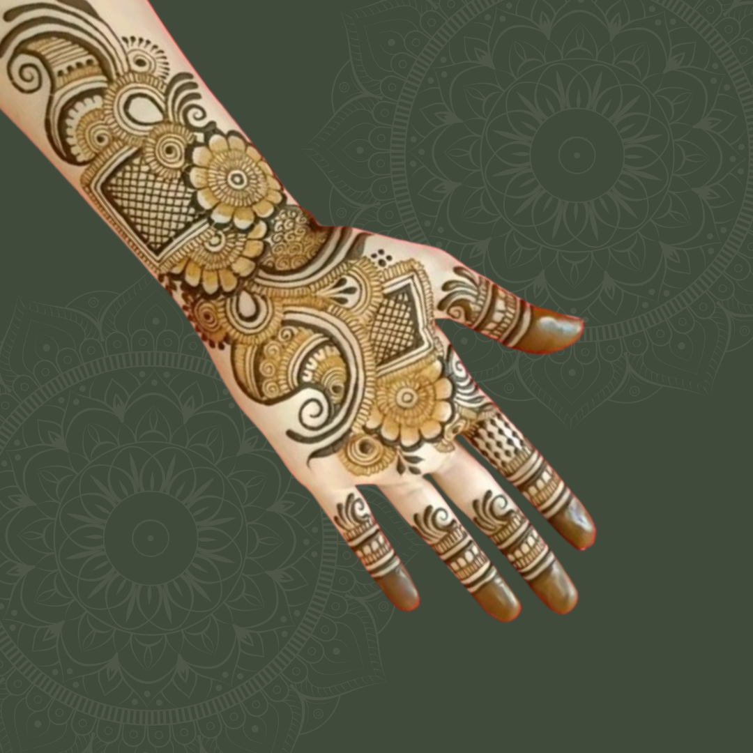 Classic Indo-Arabic Bridal Design